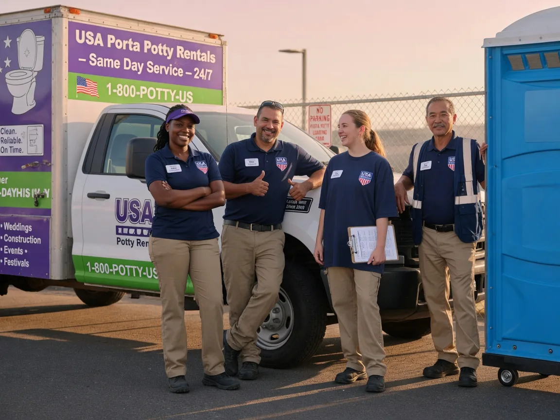 Porta Potty Rental company in Trenton, NJ